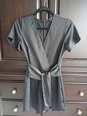 Bebe Size S Black Romper